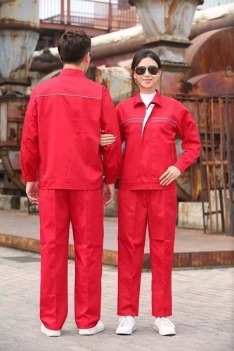 春秋季短袖工作服定制